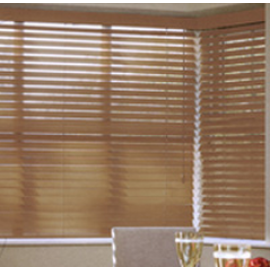 Light Oak Timberlux Wooden Venetain Blind